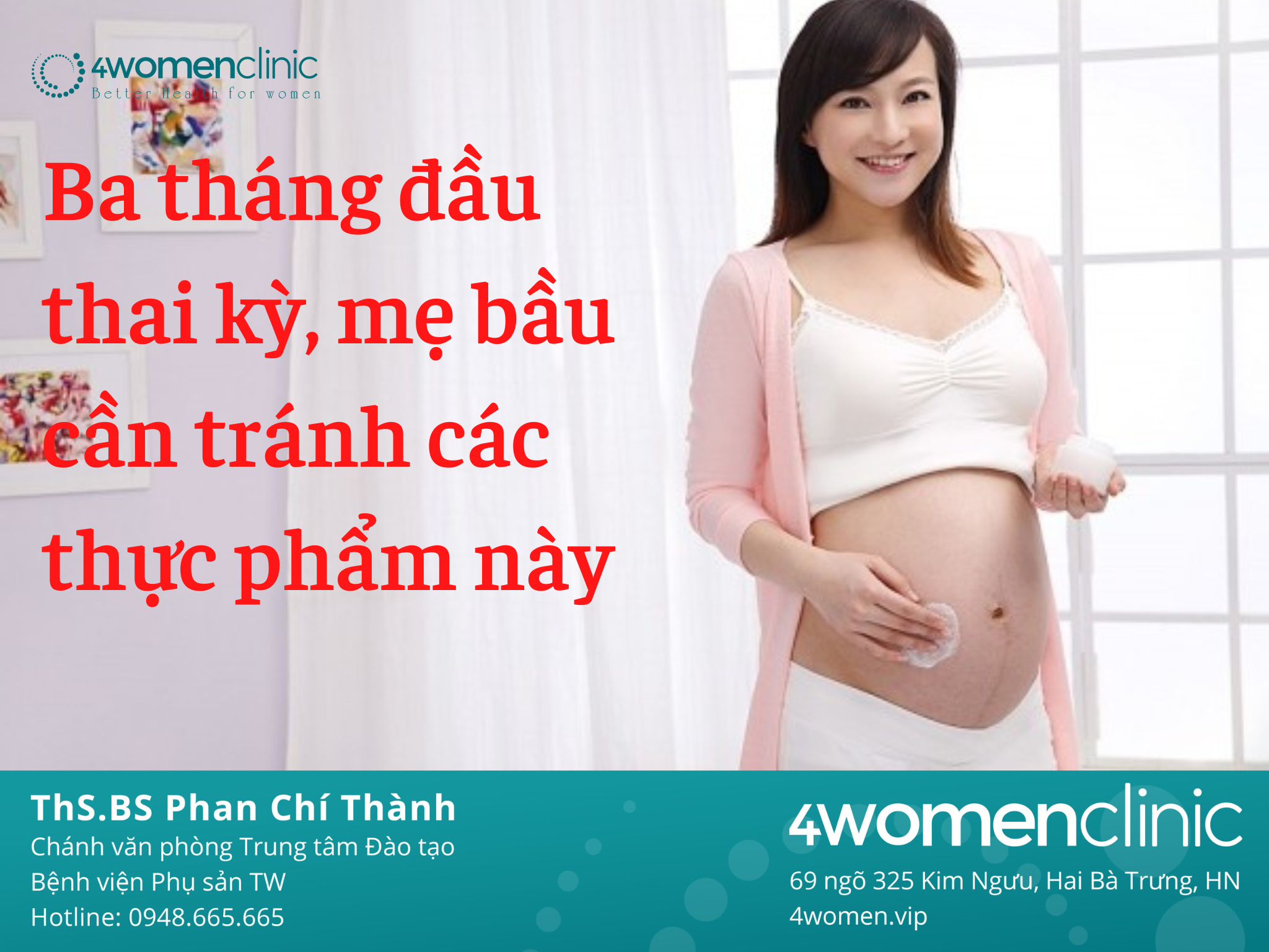 Ba Tháng đầu Thai Kỳ, Mẹ Bầu Cần Tránh Các Thực Phẩm Này