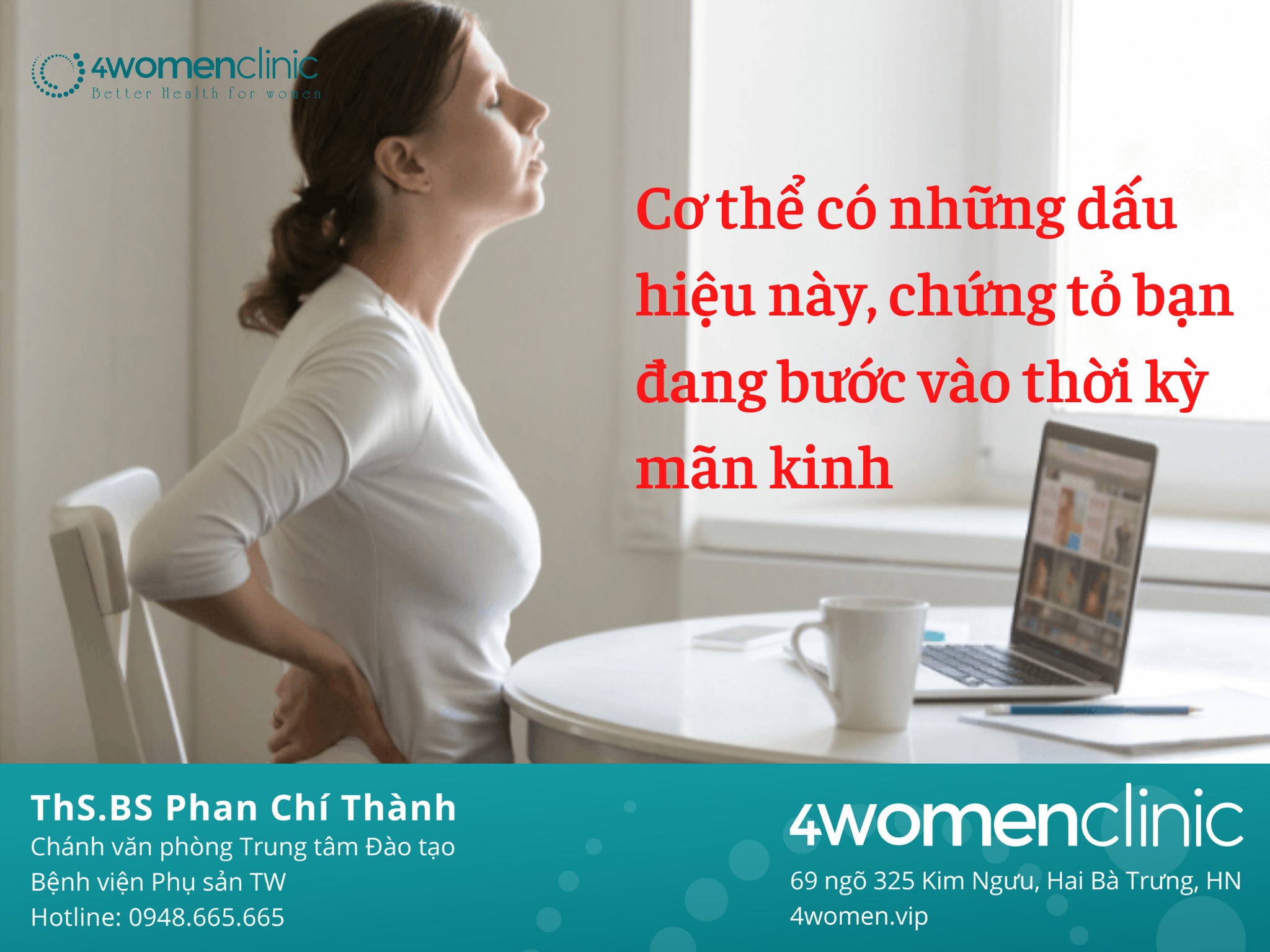 Cơ Thể Có Những Dấu Hiệu Này, Chứng Tỏ Bạn đang Bước Vào Thời Kỳ Mãn Kinh