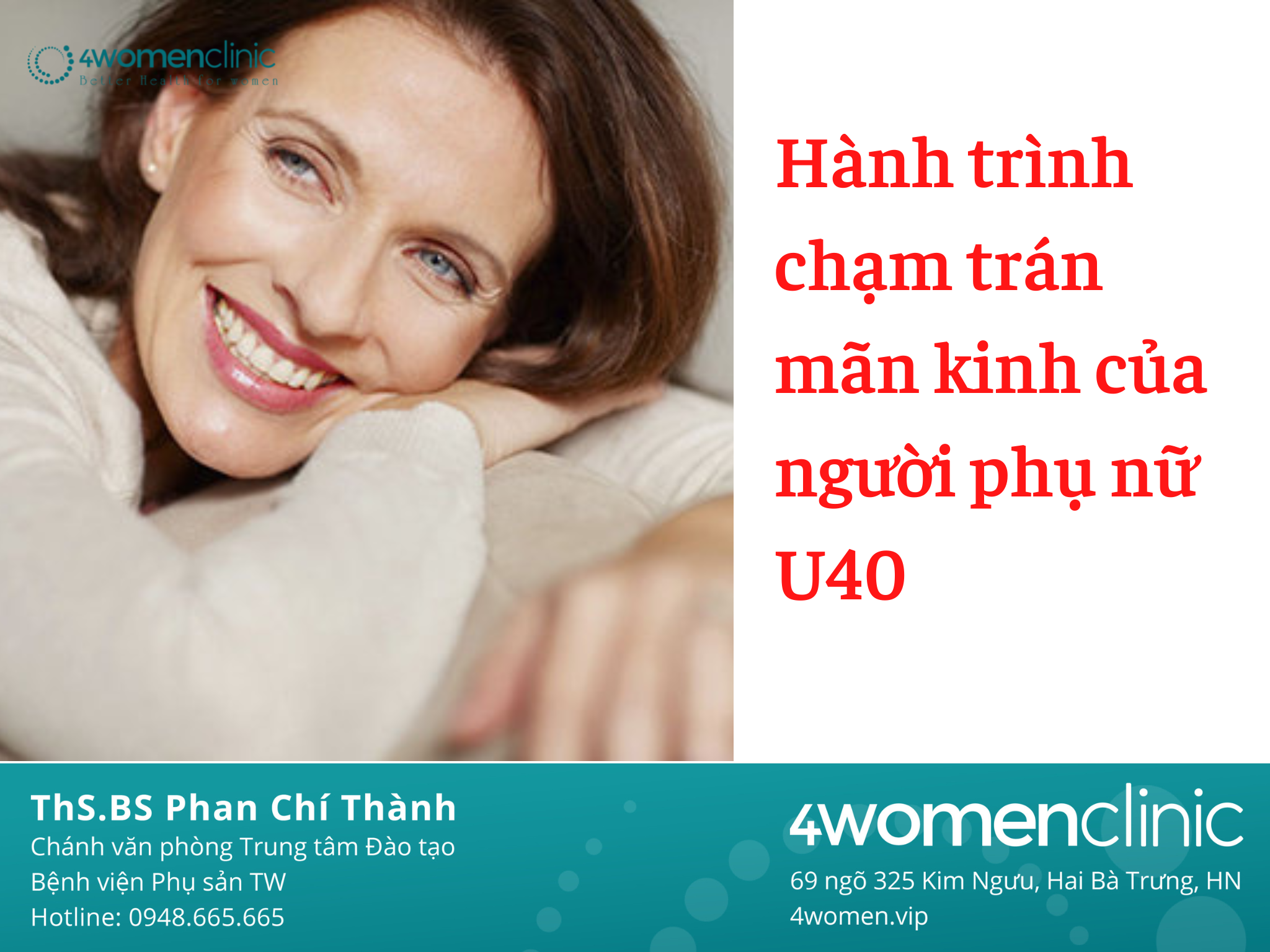 Hành Trình Chạm Trán Mãn Kinh Của Người Phụ Nữ U40