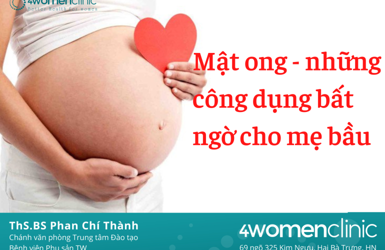 Mật Ong Những Công Dụng Bất Ngờ Cho Mẹ Bầu