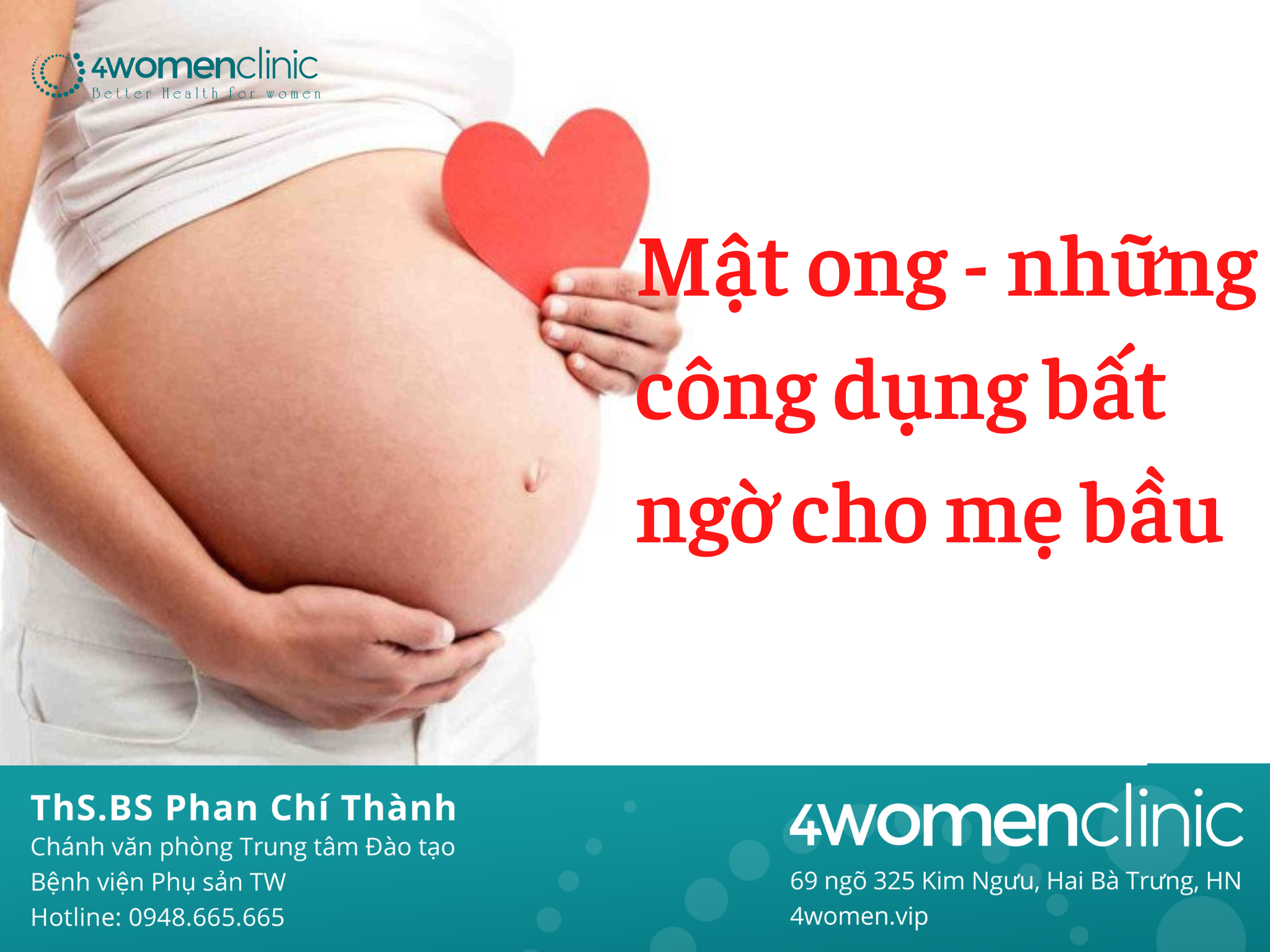 Mật Ong Những Công Dụng Bất Ngờ Cho Mẹ Bầu