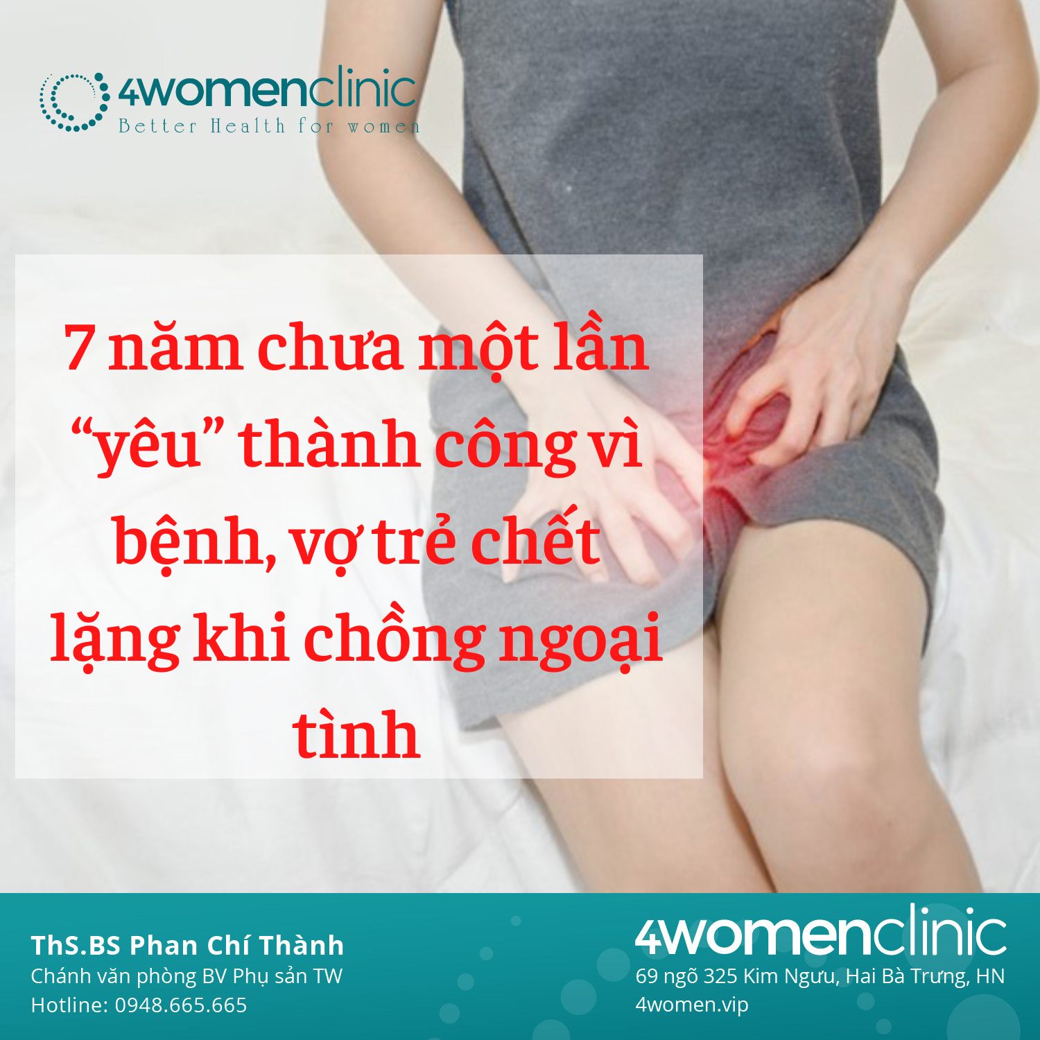 7 Năm Chưa Một Lần “yêu” Thành Công Vì Bệnh, Vợ Trẻ Chết Lặng Khi Chồng Ngoại Tình